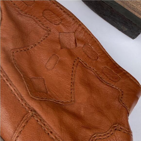 Nine West 8.5 booties Vintage American leather Ankle boots 8.5 Fall Cowboy Boho - Picture 10 of 15